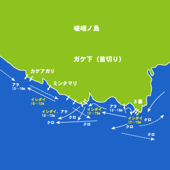 176 嵯峨ノ島・ガケ下（首切り）:都丸